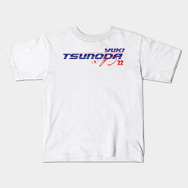 Tsunoda - 2024 Kids T-Shirt by Nagorniak